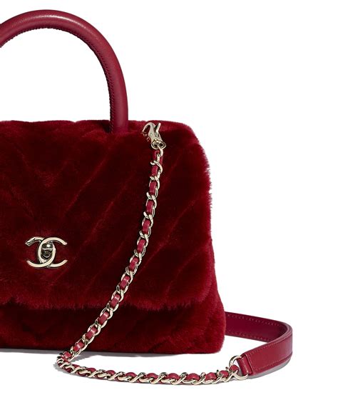 chanel jambo in montone|Borsa shopping grande, Montone a pelo lungo, pelle di agnello.